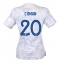 Frankrike Kingsley Coman #20 Bortedrakt Dame VM 2022 Kortermet
