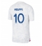 Frankrike Kylian Mbappe #10 Bortedrakt VM 2022 Kortermet