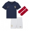 Frankrike Kylian Mbappe #10 Hjemmedraktsett Barn VM 2022 Kortermet (+ Korte bukser)