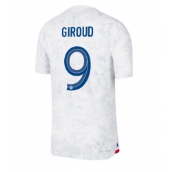 Frankrike Olivier Giroud #9 Bortedrakt VM 2022 Kortermet
