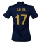 Frankrike William Saliba #17 Hjemmedrakt Dame VM 2022 Kortermet