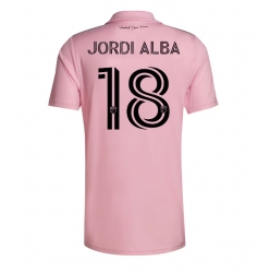 Inter Miami Jordi Alba #18 Hjemmedrakt 2023-24 Kortermet