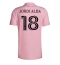 Inter Miami Jordi Alba #18 Hjemmedrakt 2023-24 Kortermet