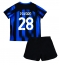 Inter Milan Benjamin Pavard #28 Hjemmedraktsett Barn 2023-24 Kortermet (+ Korte bukser)