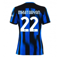 Inter Milan Henrikh Mkhitaryan #22 Hjemmedrakt Dame 2023-24 Kortermet
