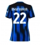 Inter Milan Henrikh Mkhitaryan #22 Hjemmedrakt Dame 2023-24 Kortermet