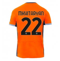 Inter Milan Henrikh Mkhitaryan #22 Tredjedrakt 2023-24 Kortermet