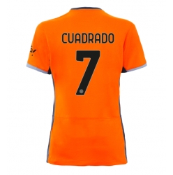 Inter Milan Juan Cuadrado #7 Tredjedrakt Dame 2023-24 Kortermet