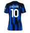Inter Milan Lautaro Martinez #10 Hjemmedrakt Dame 2023-24 Kortermet