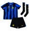 Inter Milan Lautaro Martinez #10 Hjemmedraktsett Barn 2023-24 Kortermet (+ Korte bukser)
