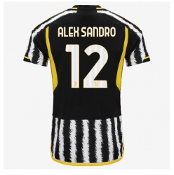 Juventus Alex Sandro #12 Hjemmedrakt 2023-24 Kortermet