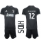 Juventus Alex Sandro #12 Tredjedraktsett Barn 2023-24 Kortermet (+ Korte bukser)