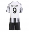 Juventus Dusan Vlahovic #9 Hjemmedraktsett Barn 2025-26 Kortermet (+ Korte bukser)