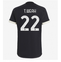 Juventus Timothy Weah #22 Tredjedrakt 2023-24 Kortermet