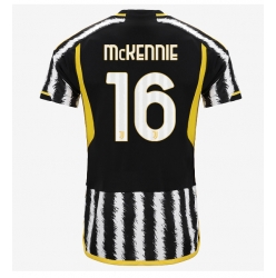 Juventus Weston McKennie #16 Hjemmedrakt 2023-24 Kortermet