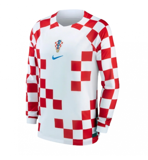 Kroatia Hjemmedrakt VM 2022 Langermet