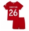 Liverpool Andrew Robertson #26 Hjemmedraktsett Barn 2023-24 Kortermet (+ Korte bukser)