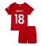 Liverpool Cody Gakpo #18 Hjemmedraktsett Barn 2023-24 Kortermet (+ Korte bukser)