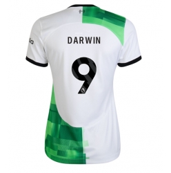 Liverpool Darwin Nunez #9 Bortedrakt Dame 2023-24 Kortermet