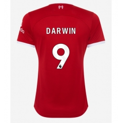 Liverpool Darwin Nunez #9 Hjemmedrakt Dame 2023-24 Kortermet