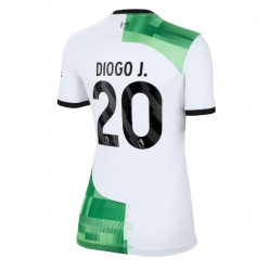 Liverpool Diogo Jota #20 Bortedrakt Dame 2023-24 Kortermet