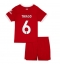 Liverpool Thiago Alcantara #6 Hjemmedraktsett Barn 2023-24 Kortermet (+ Korte bukser)