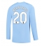 Manchester City Bernardo Silva #20 Hjemmedrakt 2023-24 Langermet