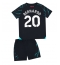 Manchester City Bernardo Silva #20 Tredjedraktsett Barn 2023-24 Kortermet (+ Korte bukser)