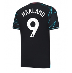Manchester City Erling Haaland #9 Tredjedrakt 2023-24 Kortermet