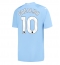 Manchester City Jack Grealish #10 Hjemmedrakt 2023-24 Kortermet