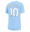 Manchester City Jack Grealish #10 Hjemmedrakt Dame 2023-24 Kortermet