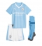 Manchester City Jack Grealish #10 Hjemmedraktsett Barn 2023-24 Kortermet (+ Korte bukser)