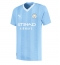 Manchester City Jeremy Doku #11 Hjemmedrakt 2023-24 Kortermet