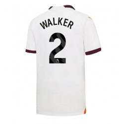 Manchester City Kyle Walker #2 Bortedrakt 2023-24 Kortermet