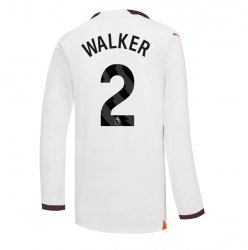 Manchester City Kyle Walker #2 Bortedrakt 2023-24 Langermet