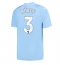 Manchester City Ruben Dias #3 Hjemmedrakt 2023-24 Kortermet