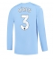 Manchester City Ruben Dias #3 Hjemmedrakt 2023-24 Langermet