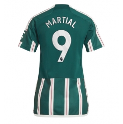 Manchester United Anthony Martial #9 Bortedrakt Dame 2023-24 Kortermet