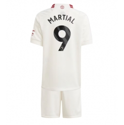 Manchester United Anthony Martial #9 Tredjedraktsett Barn 2023-24 Kortermet (+ Korte bukser)