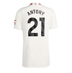 Manchester United Antony #21 Tredjedrakt 2023-24 Kortermet