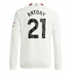 Manchester United Antony #21 Tredjedrakt 2023-24 Langermet