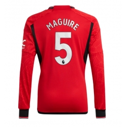 Manchester United Harry Maguire #5 Hjemmedrakt 2023-24 Langermet