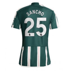 Manchester United Jadon Sancho #25 Bortedrakt 2023-24 Kortermet