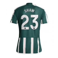 Manchester United Luke Shaw #23 Bortedrakt 2023-24 Kortermet