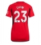 Manchester United Luke Shaw #23 Hjemmedrakt Dame 2023-24 Kortermet
