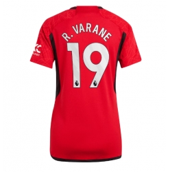 Manchester United Raphael Varane #19 Hjemmedrakt Dame 2023-24 Kortermet