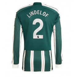 Manchester United Victor Lindelof #2 Bortedrakt 2023-24 Langermet