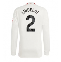 Manchester United Victor Lindelof #2 Tredjedrakt 2023-24 Langermet