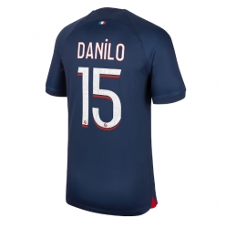 Paris Saint-Germain Danilo Pereira #15 Hjemmedrakt 2023-24 Kortermet