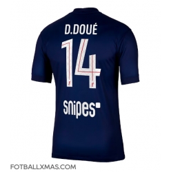 Paris Saint-Germain Desire Doue #14 Hjemmedrakt 2025-26 Kortermet